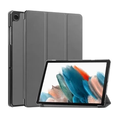 Gigapack GP-150673 Samsung Galaxy Tab A9 LTE (SM-X115)/Galaxy Tab A9 WIFI (SM-X110) szürke bőr hatású oldalra nyíló tok