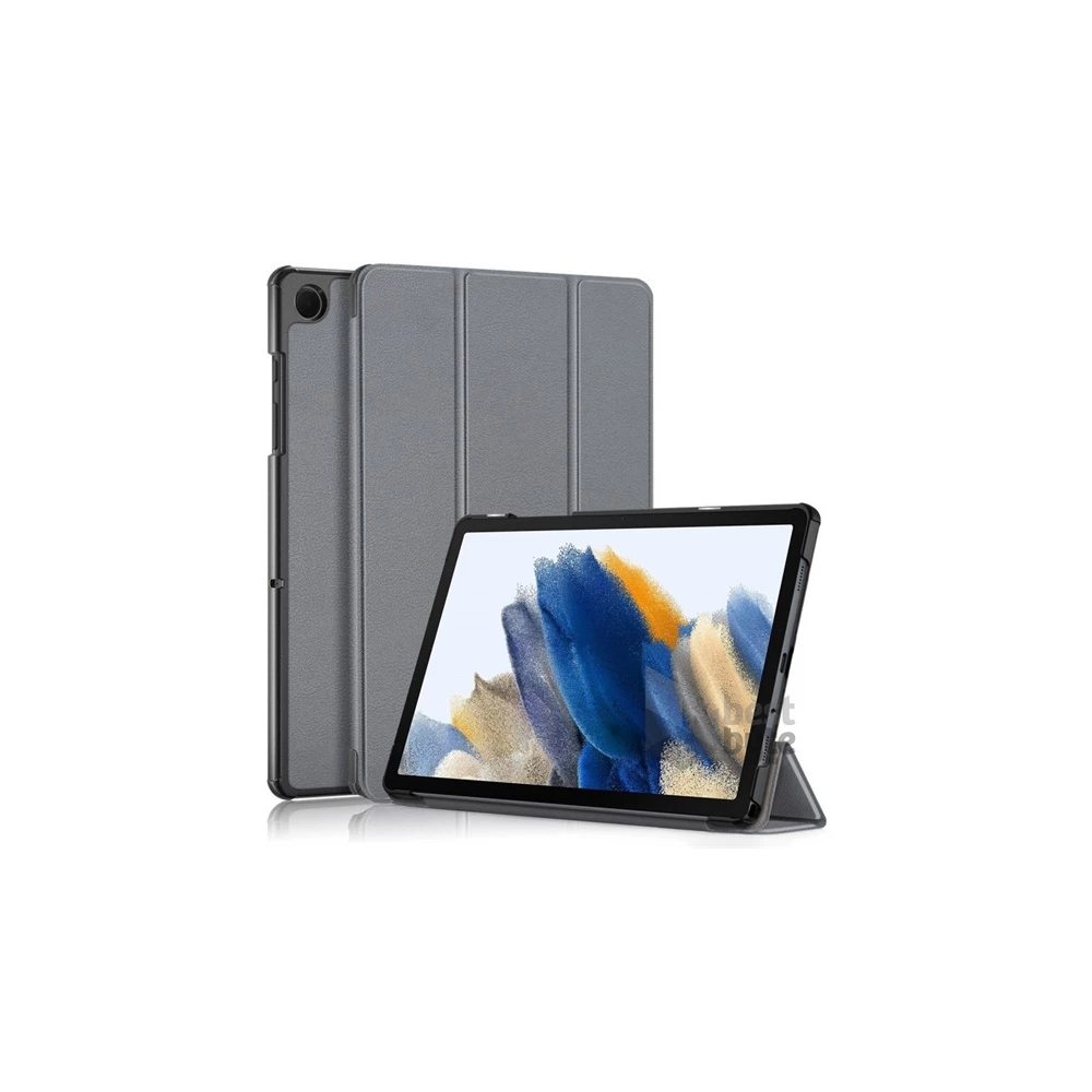 Gigapack GP-150674 Samsung Galaxy Tab A9 Plus 5G (SM-X216)/WIFI (SM-X210) szürke bőr hatású oldalra nyíló tok