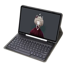 Gigapack GP-150677 Samsung Galaxy Tab A9 Plus 5G(SM-X216)/WIFI(SM-X210) fekete bőr hatású oldalra nyíló bill tok