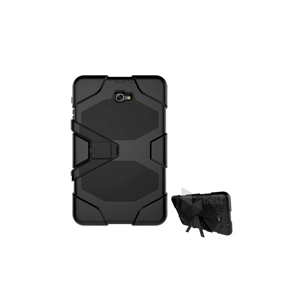 Gigapack GP-15160 Galaxy Tab A 10.1 LTE (2016) SM-T585 / WIFI (2016) SM-T580 fekete műanyag tok