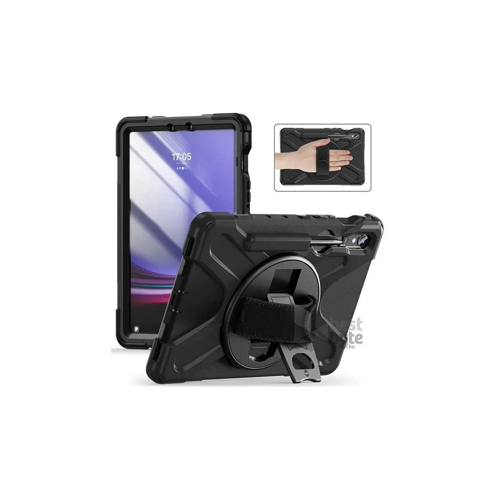 Gigapack GP-152730 Galaxy Tab S9 FE WIFI (SM-X510) / Galaxy Tab S9 FE LTE (SM-X516) fekete műanyag tok