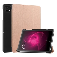 Gigapack GP-153195 T Tablet 5G ( 2023 ) rózsaarany bőr hatású oldalra nyíló tok