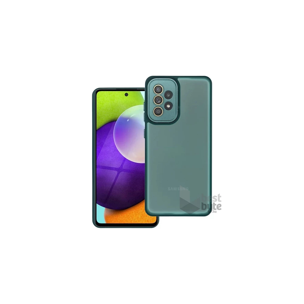 Gigapack GP-153500 Galaxy A52s 5G (SM-A528) / A52 4G (SM-A525F) / A52 5G (SM-A526F) sötétzöld szilikon hátlap
