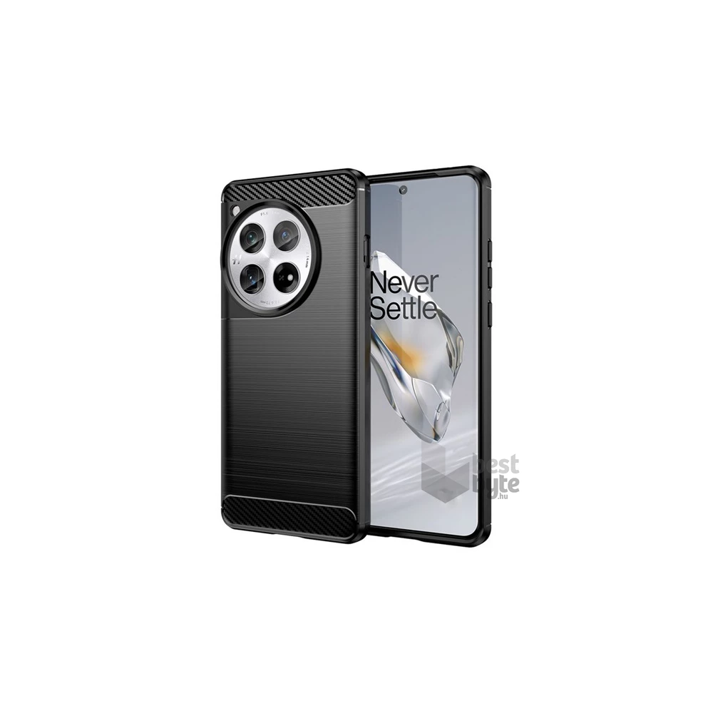Gigapack GP-154147 OnePlus 12 5G fekete szilikon hátlap