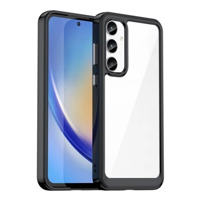 Gigapack GP-154172 Galaxy A35 5G (SM-A356) fekete műanyag hátlap