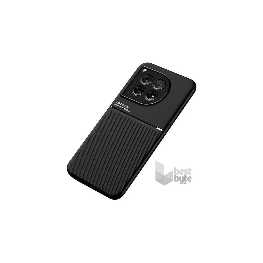 Gigapack GP-154297 OnePlus 12 5G fekete műanyag hátlap