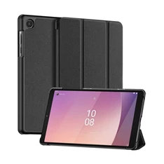 Gigapack GP-154701 Lenovo Tab M8 Gen4 (TB300F) WIFI / (TB300X) LTE fekete bőr hatású oldalra nyíló tok