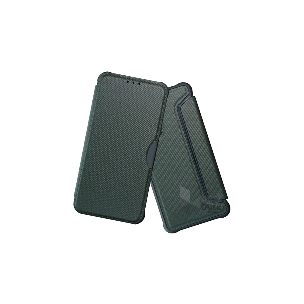 Gigapack GP-154939 Galaxy A55 5G (SM-A556) sötétzöld bőr hatású oldalra nyíló tok