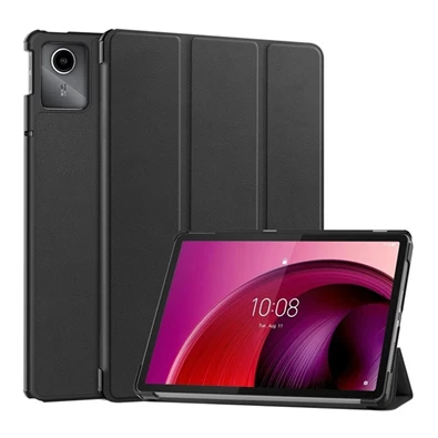 Gigapack GP-155062 Lenovo Tab M11 (TB330) fekete bőr hatású oldalra nyíló tok
