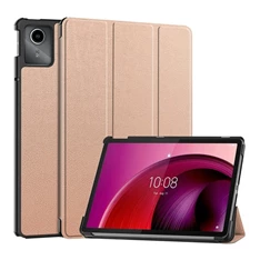 Gigapack GP-155064 Lenovo Tab M11 (TB330) rózsaarany bőr hatású oldalra nyíló tok