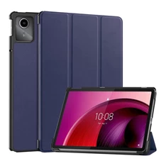 Gigapack GP-155065 Lenovo Tab M11 (TB330) sötétkék bőr hatású oldalra nyíló tok