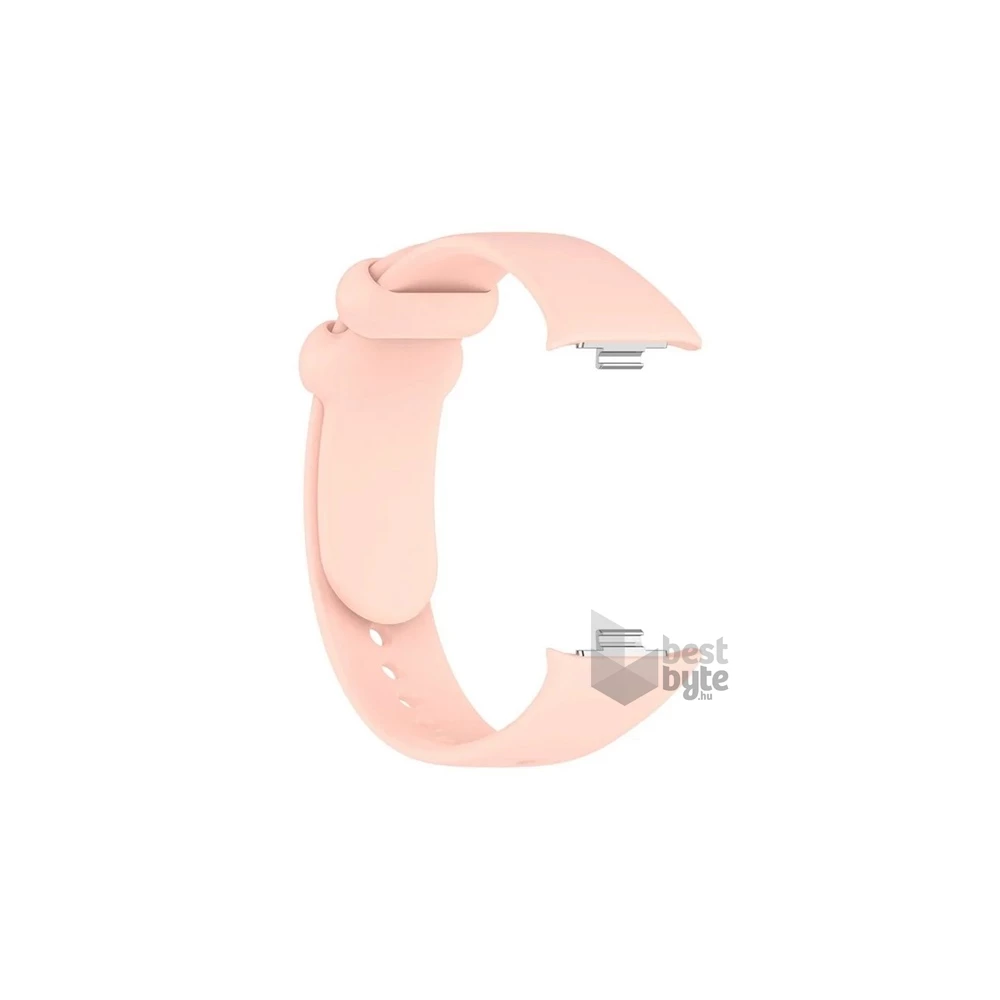 Gigapack GP-155134 Xiaomi Smart Band 8 Pro / Redmi Watch 4 rózsaszín szilikon óraszíj