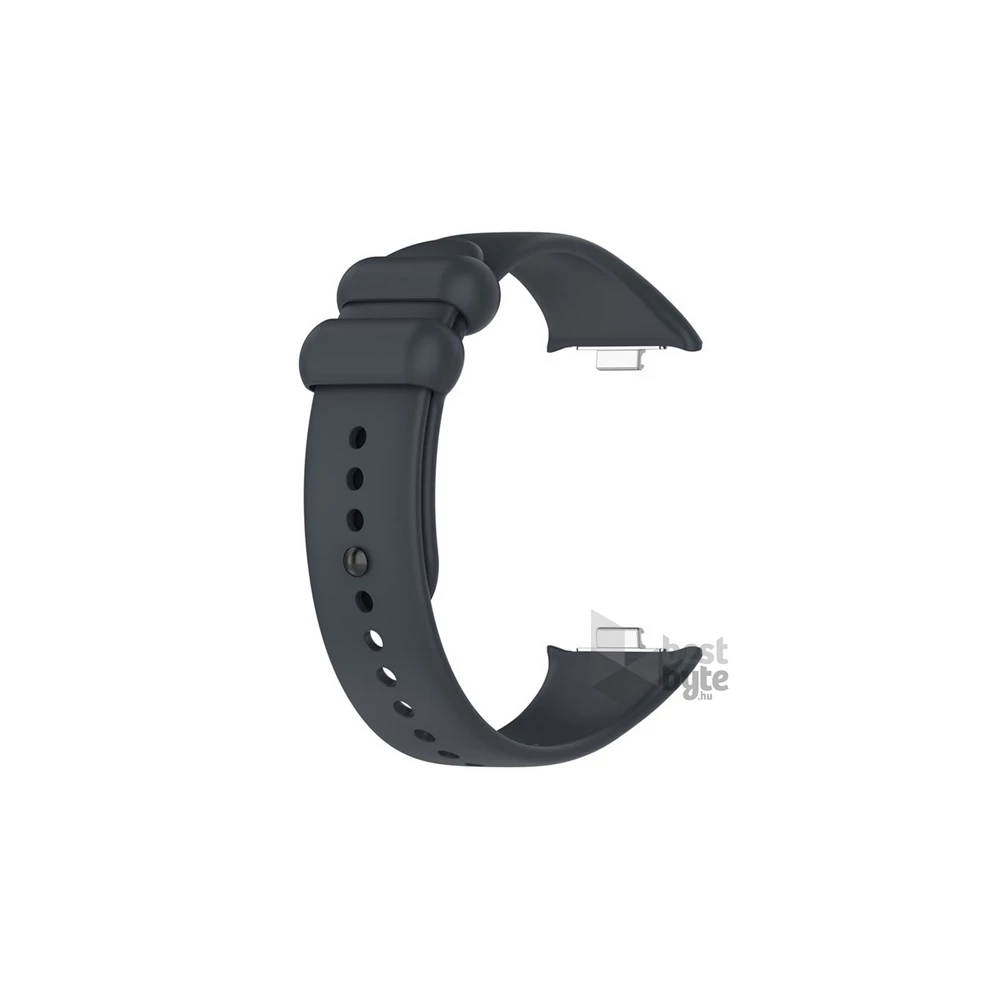 Gigapack GP-155138 Xiaomi Smart Band 8 Pro / Redmi Watch 4 sötétszürke szilikon óraszíj