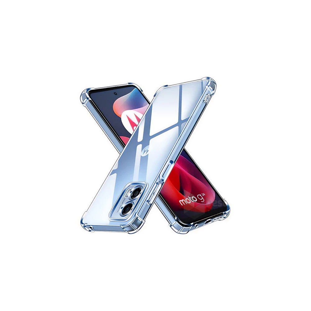 Gigapack GP-155495 Motorola Moto E14 (XT2421–14) / Moto G24 / Moto G04 átlátszó szilikon hátlap
