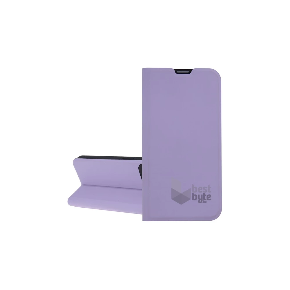 Gigapack GP-156335 Xiaomi Redmi Note 13 Pro Plus 5G lila bőr hatású oldalra nyíló tok