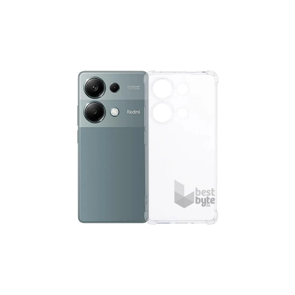 Gigapack GP-157171 Xiaomi Poco M6 Pro LTE / Redmi Note 13 Pro 4G átlátszó szilikon hátlap