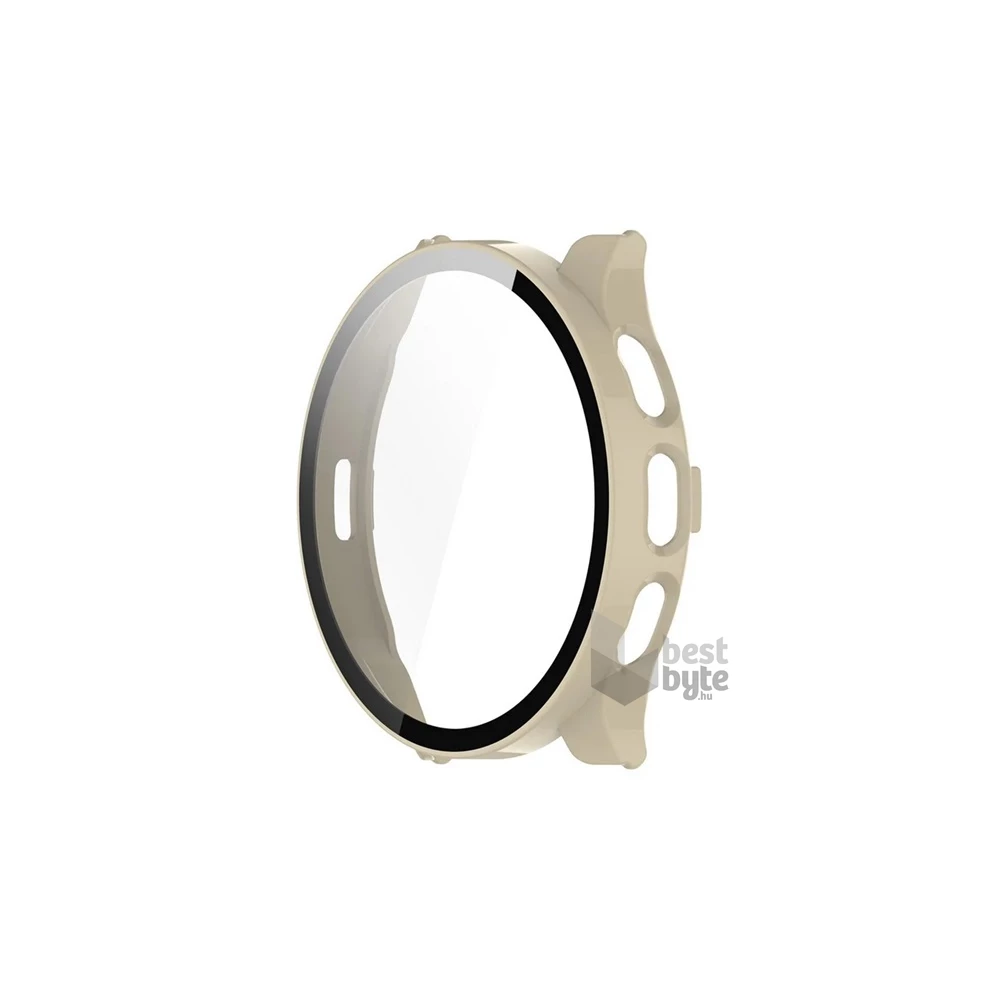 Gigapack GP-157885 Garmin Venu 3 bézs műanyag keret + kijelzővédő