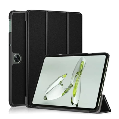 Gigapack GP-158853 OnePlus Pad Go fekete bőr hatású oldalra nyíló tok