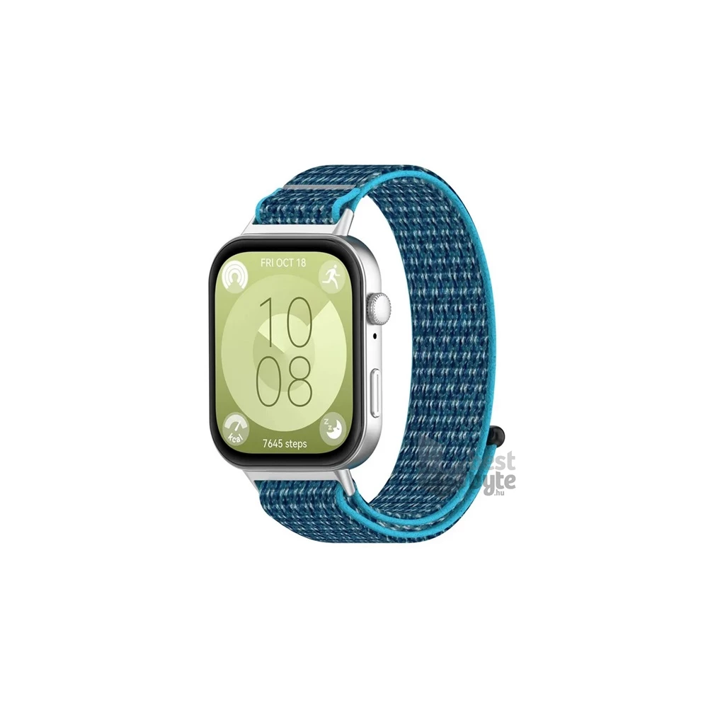 Gigapack GP-158984 Huawei Watch Fit 3 sötétkék nylon óraszíj