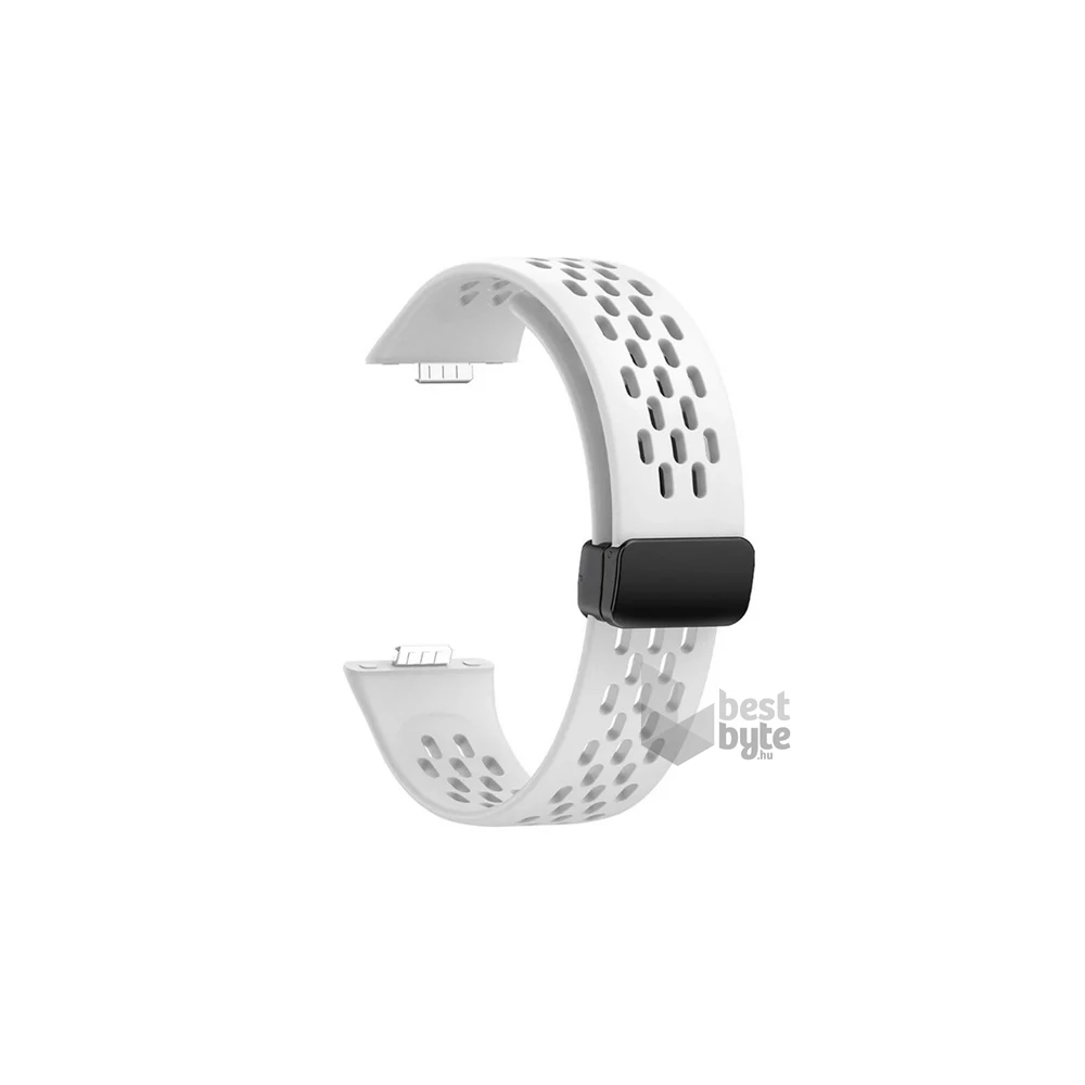 Gigapack GP-159414 Huawei Watch Fit 3 fehér szilikon óraszíj