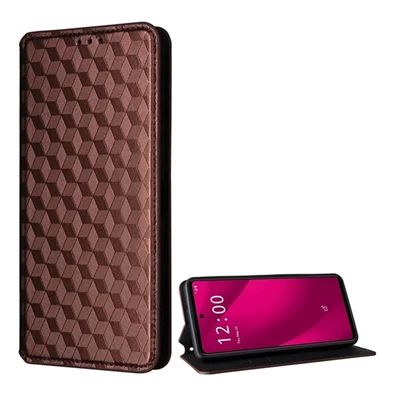 Gigapack GP-159768 T Phone 2 Pro 5G bronzbarna bőr hatású oldalra nyíló tok