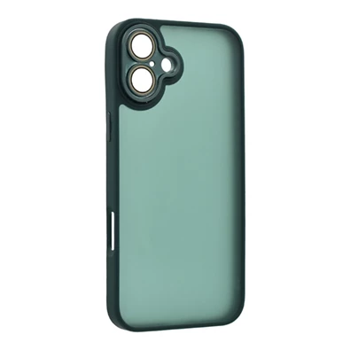 Gigapack GP-160116 iPhone 16 sötétzöld szilikon hátlap