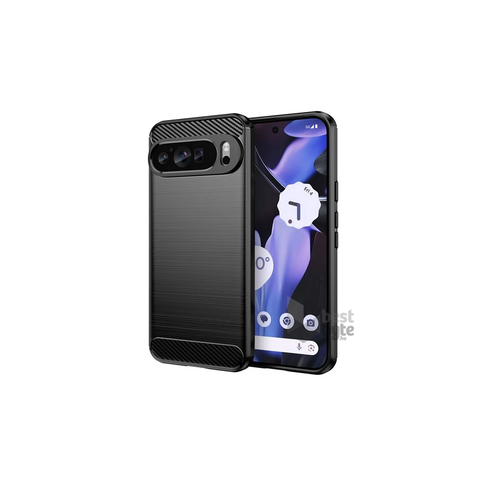Gigapack GP-162061 Google Pixel 9 Pro XL 5G fekete szilikon hátlap