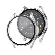 Gigapack GP-162655 Galaxy Watch 7 eSIM 40mm (SM-L305) / Galaxy Watch 7 40mm (SM-L300) ezüst műanyag tok + kijelzővédő