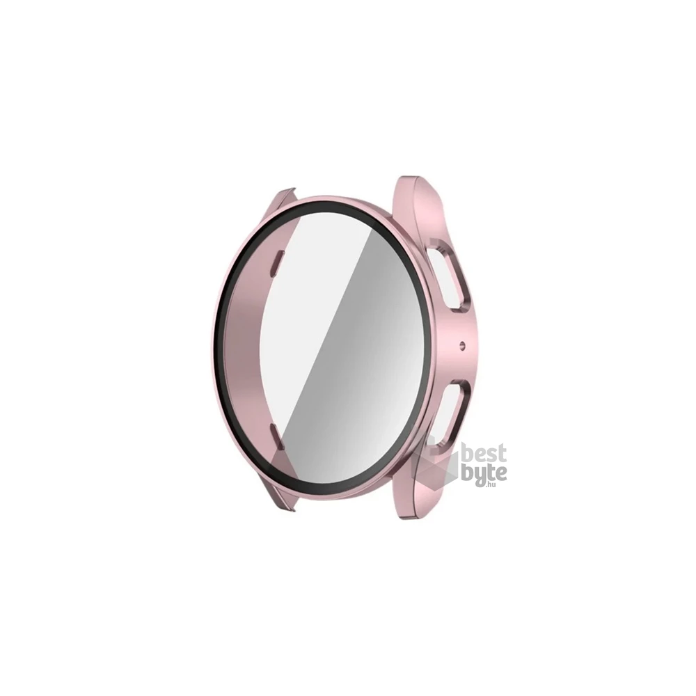 Gigapack GP-162678 Galaxy Watch 7 44mm (SM-L310) / Watch 7 eSIM 44mm (SM-L315) rózsaarany műanyag tok + kijelzővédő