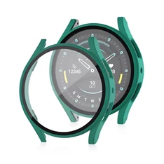 Gigapack GP-162700 Galaxy Watch 7 eSIM 40mm (SM-L305) / Watch 7 40mm (SM-L300) sötétzöld műanyag tok + kijelzővédő