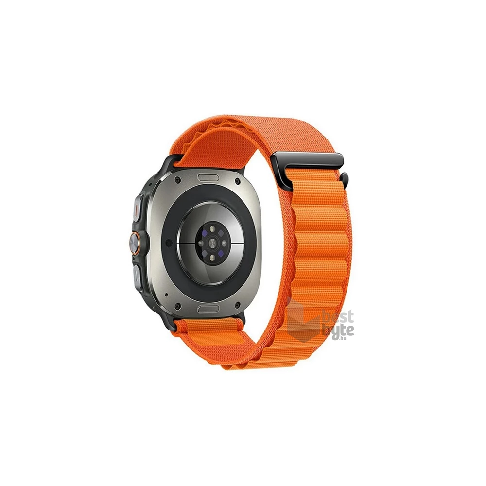 Gigapack GP-163523 Galaxy Watch Ultra eSIM 47mm (SM-L705) narancssárga textil óraszíj