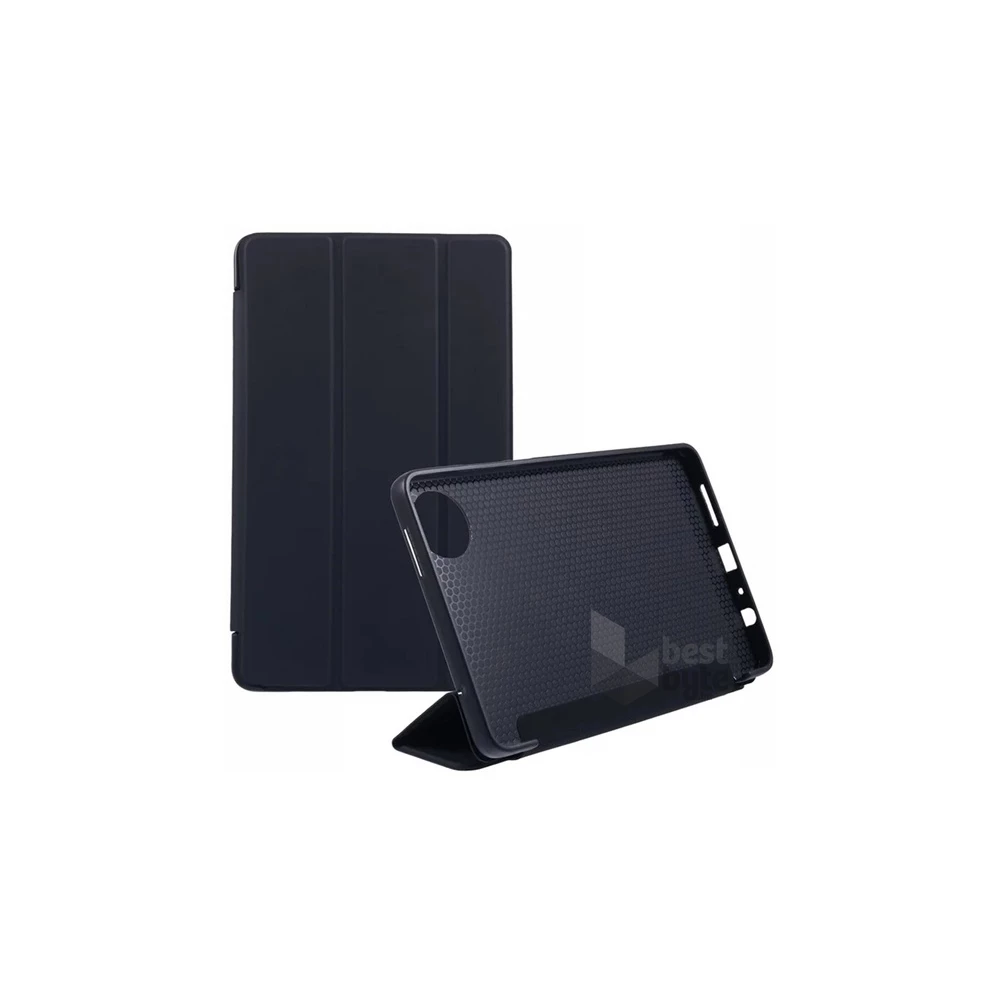 Gigapack GP-163668 Xiaomi Redmi Pad SE 8.7 fekete bőr hatású oldalra nyíló tok