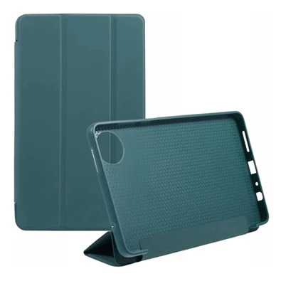Gigapack GP-163671 Xiaomi Redmi Pad SE 8.7 sötétzöld bőr hatású oldalra nyíló tok
