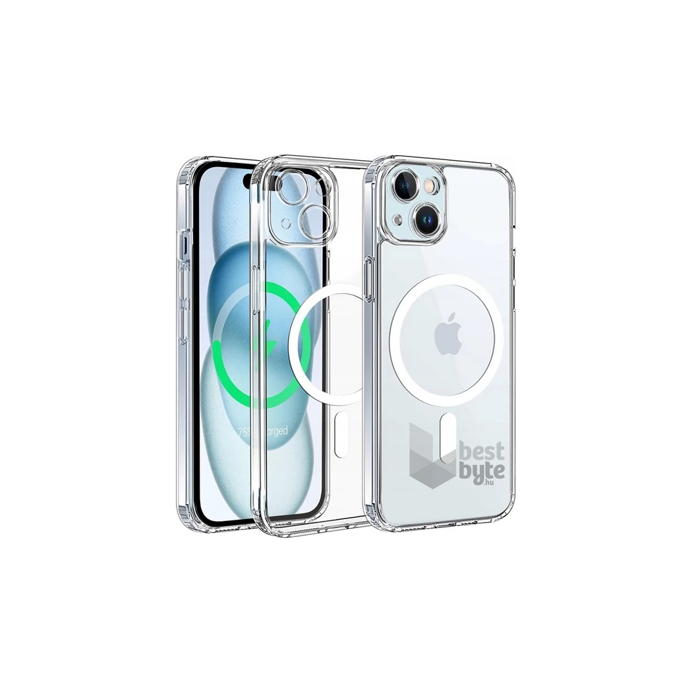 Gigapack GP-163925 iPhone 15 Plus átlátszó szilikon hátlap