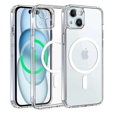 Gigapack GP-163925 iPhone 15 Plus átlátszó szilikon hátlap