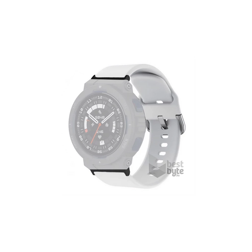 Gigapack GP-164592 Amazfit Active Edge fehér szilikon óraszíj