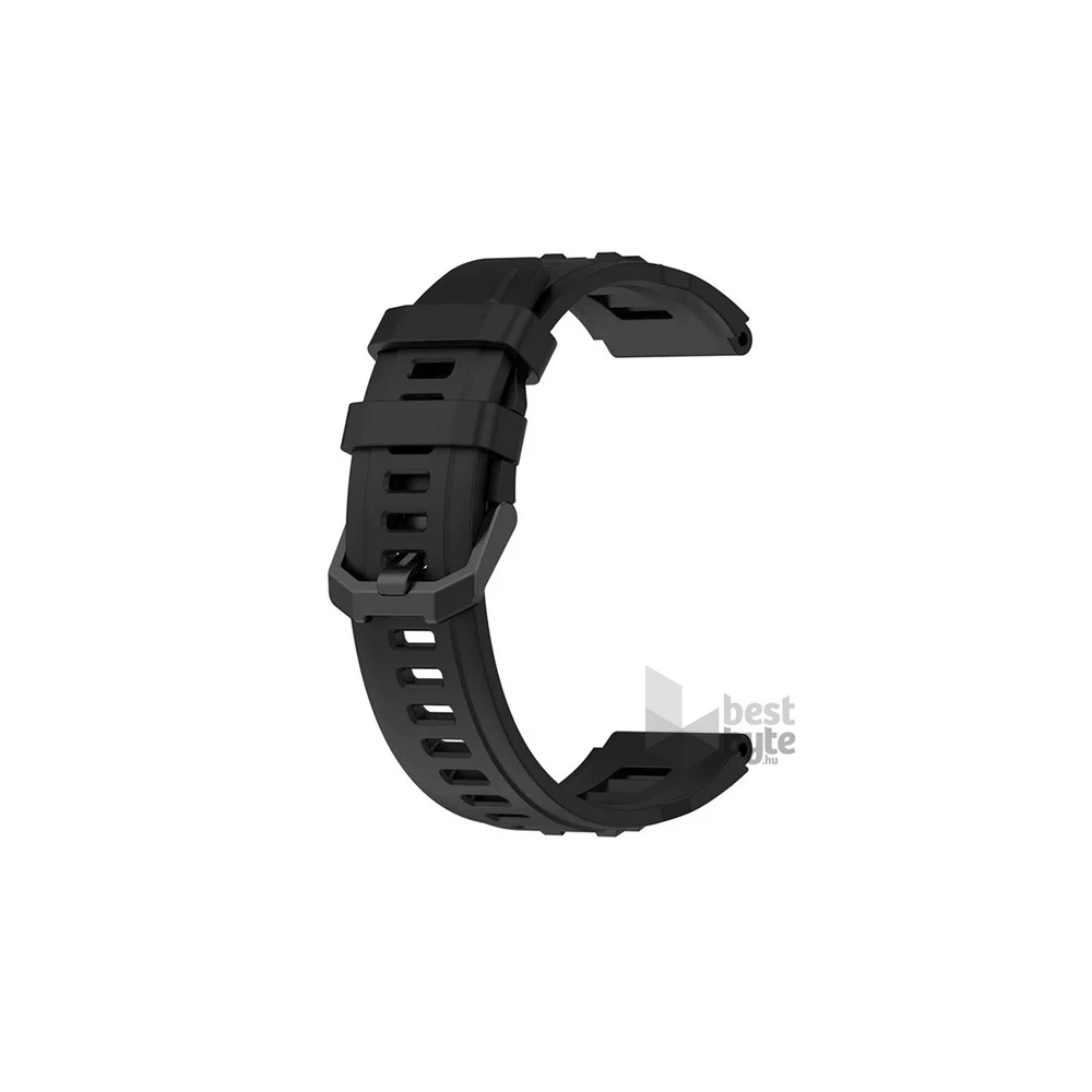 Gigapack GP-164619 Amazfit T-Rex Ultra fekete szilikon óraszíj