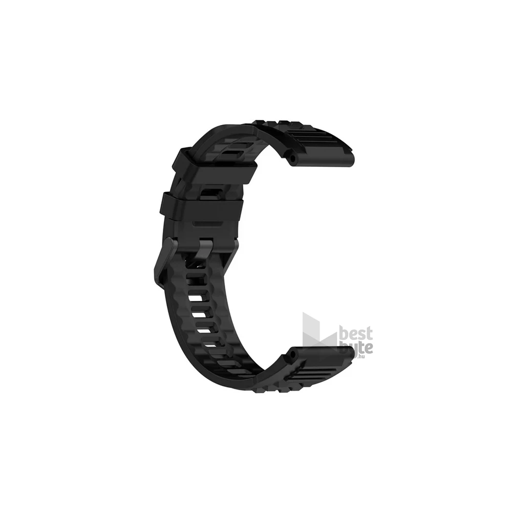 Gigapack GP-164619 Amazfit T-Rex Ultra fekete szilikon óraszíj