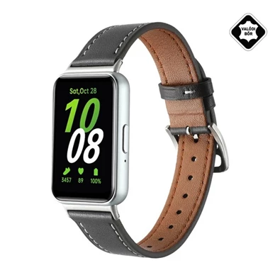 Gigapack GP-164651 Galaxy Fit 3 fekete bőr óraszíj