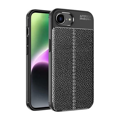 Gigapack GP-165129 iPhone SE 4 (2025) fekete szilikon hátlap