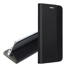 Gigapack GP-165324 Galaxy S25 Ultra (SM-S938) fekete bőr hatású oldalra nyíló tok
