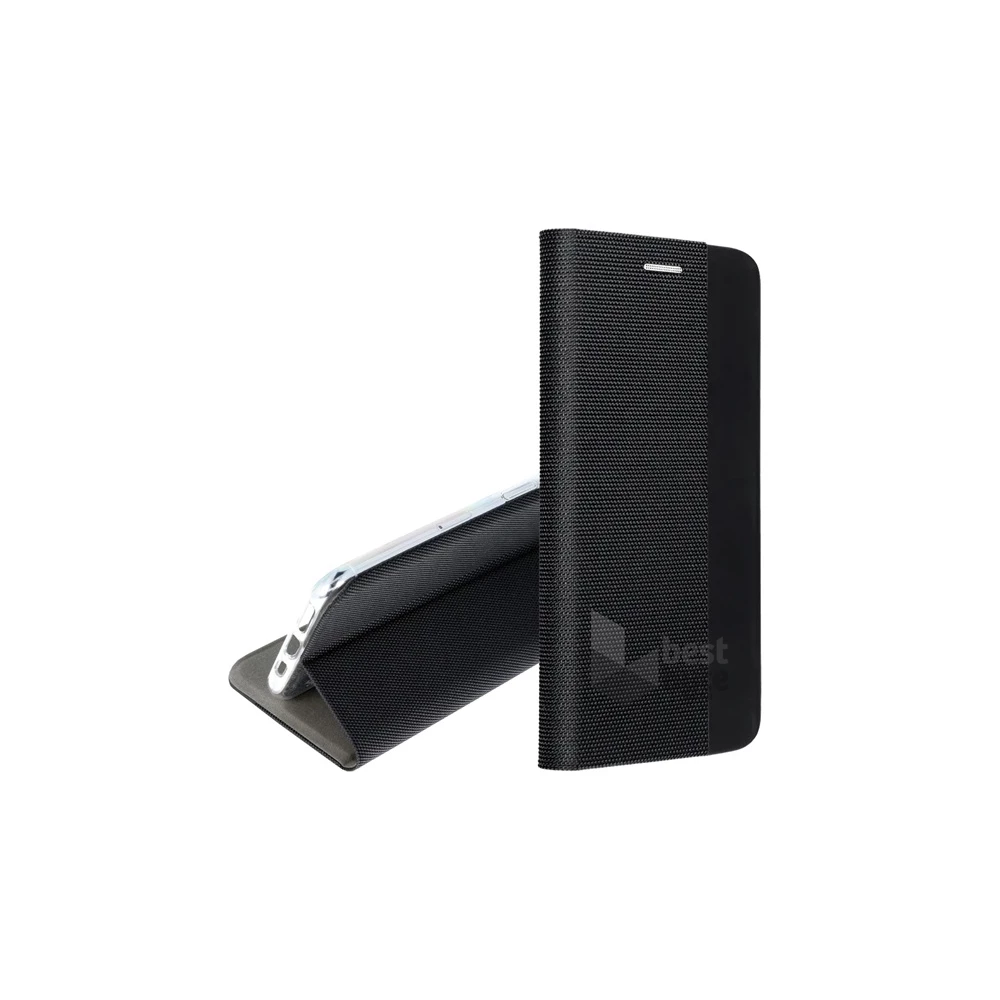 Gigapack GP-165324 Galaxy S25 Ultra (SM-S938) fekete bőr hatású oldalra nyíló tok