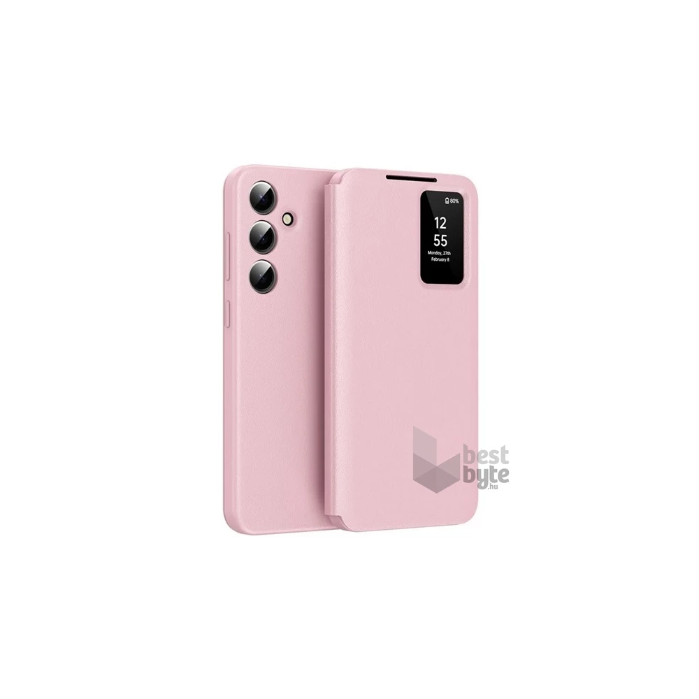 Gigapack GP-166934 Galaxy S25 (SM-S931) rózsaszín oldalra nyíló tok