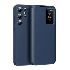 Gigapack GP-166940 Galaxy S22 Ultra (SM-S908) sötétkék oldalra nyíló tok