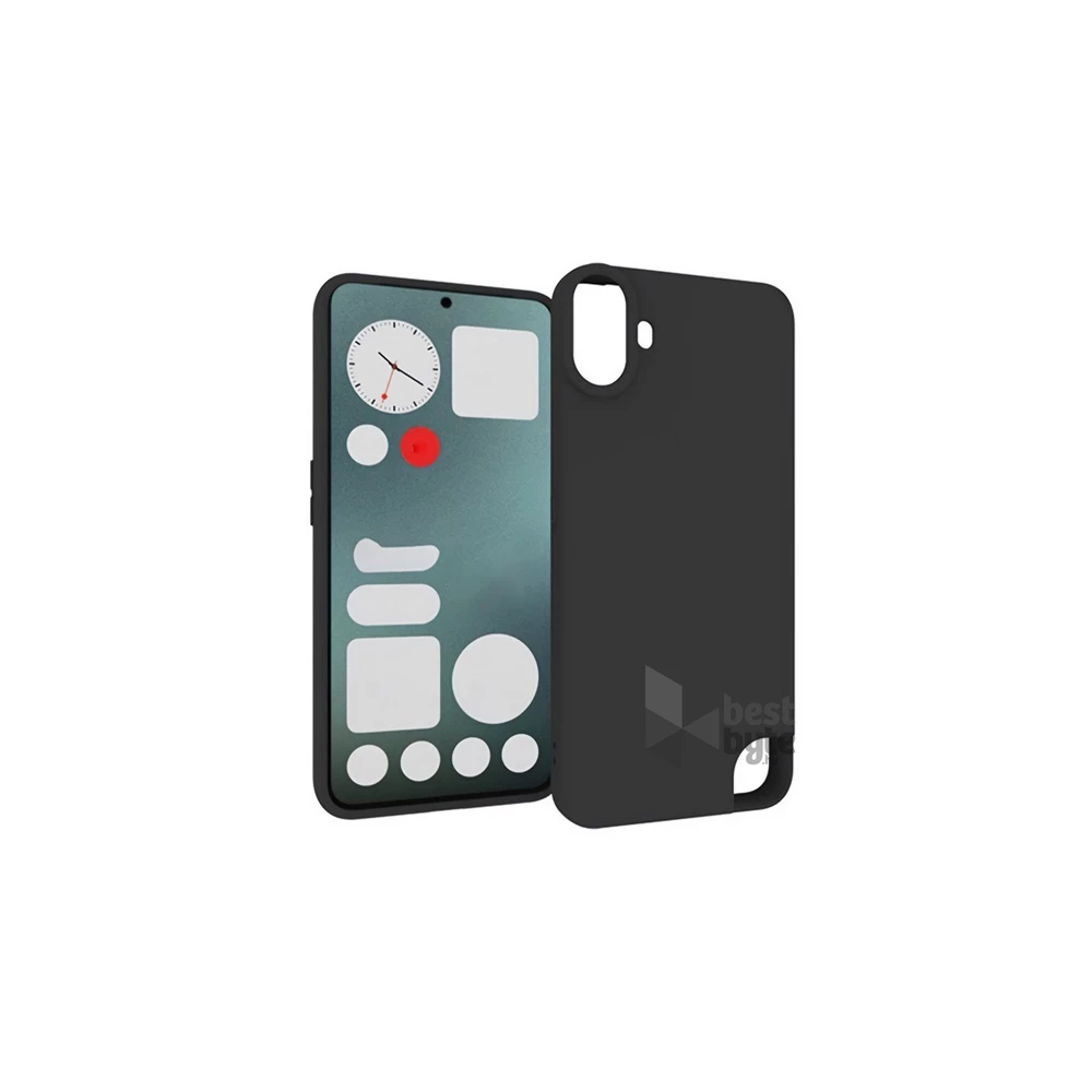 Gigapack GP-167687 Nothing CMF Phone 1 fekete szilikon hátlap