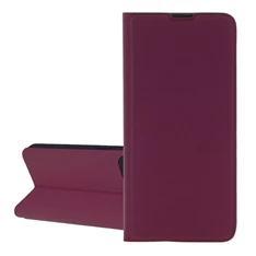 Gigapack GP-168131 Xiaomi Redmi Note 14 4G bordó bőr hatású oldalra nyíló tok Gigapack GP-168131 Xiaomi Redmi Note 14 4G bordó bőr hatású oldalra nyíló tok
