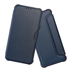 Gigapack GP-168326 Xiaomi Redmi Note 14 4G sötétkék bőr hatású oldalra nyíló tok Gigapack GP-168326 Xiaomi Redmi Note 14 4G sötétkék bőr hatású oldalra nyíló tok