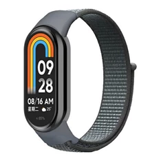 Gigapack GP-169229 Xiaomi Smart Band 9 / Band 8 világosszürke nylon óraszíj Gigapack GP-169229 Xiaomi Smart Band 9 / Band 8 világosszürke nylon óraszíj