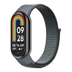 Gigapack GP-169229 Xiaomi Smart Band 9 / Band 8 világosszürke nylon óraszíj Gigapack GP-169229 Xiaomi Smart Band 9 / Band 8 világosszürke nylon óraszíj