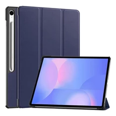 Gigapack GP-169357 Galaxy Tab S10 FE Plus WIFI (SM-X626) / LTE (SM-X620) sötétkék bőr hatású tablet tok Gigapack GP-169357 Galaxy Tab S10 FE Plus WIFI (SM-X626) / LTE (SM-X620) sötétkék bőr hatású tablet tok